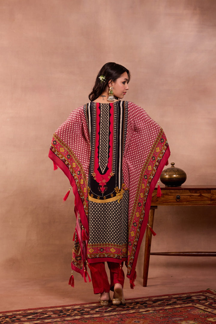 Print Kaftan set