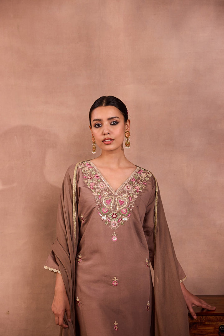 Silk Suit Set 